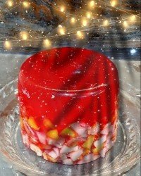 ژله توت فرنگی