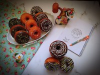 دونات ورق بزنید