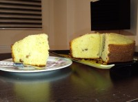 کیک ساده کشمشی