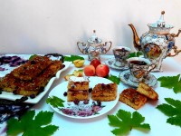 اسلایس سیب و گردو
