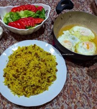 دمی عدس پلو