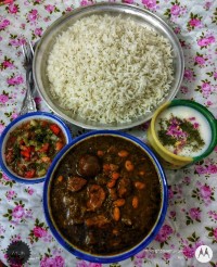 قورمه سبزی مامان پز
