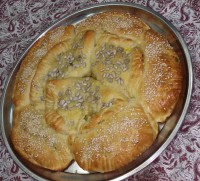 دونات بدون تخم مرغ (پیراشکی مرغ)