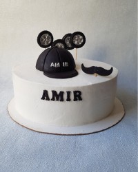 کیک وانیلی اسفنجی