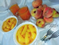 کمپوت هلو خونگی