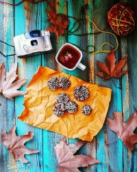 کوکی کنجدی موکا