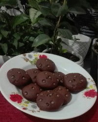 کوکی شکلاتی بدون کره