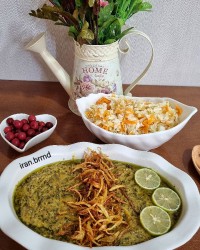 کشک بادمجان باپیاز مجلسی