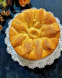 نان گل شیر عسلی