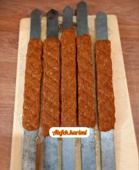 کباب کوبیده زغالی