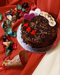 کیک بمب شکلاتی