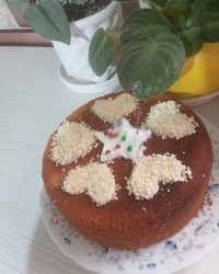 کیک زعفرانی نرم وسبک دخترپز