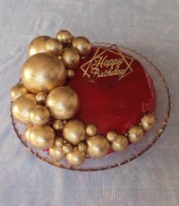 کیک شیک و ساده ❤️