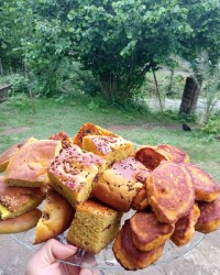 کاکا کدو و کیک قابلمه ای