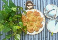 نان رول نارگیلی