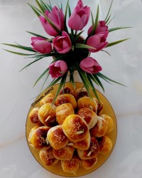 شیرینی گل محمدی