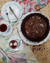 کیک کاپو چاکلت
