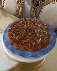 کیک هویچ وگردو