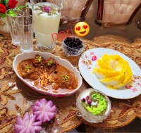 خورشت فسنجان با مرغ