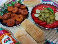 فلافل دوناتی شکل پتو خوشگل بافتنی