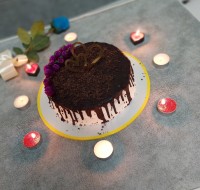 کیک سالگردازدواجمون،کیک چهارتخم مرغی وشکلاتی