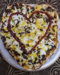 شام امروزمون پیتزا