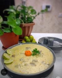 سوپ قارچ و شیر (سفید)