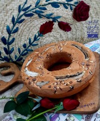 کیک موز وگردوی نسکافه ایی دستور خودم