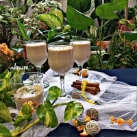 پودینگ خرما چالش_ عکس_ گل