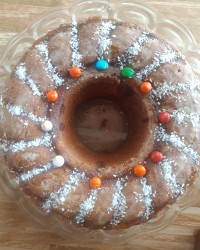 کیک بادام ونارگیل