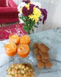 کاپ کیک موز و نسکافه