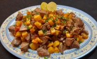 خوراک جیگر بوقلمون