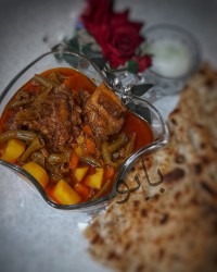 خوراک گوشت و لوبیا،بانوپز