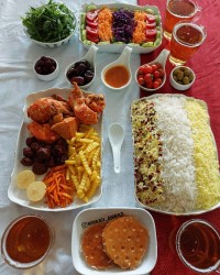 خورش مرغ مجلسی متفاوت
