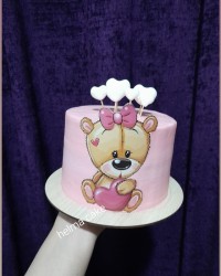 کیک سفارشی وزن یک کیلو..