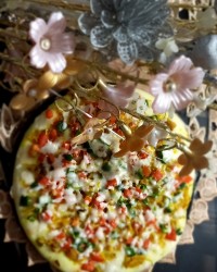 پیتزای مرغ ومخلفات