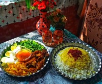 مرغ سرخ شده