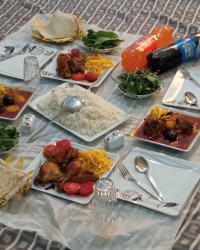 سفره نهار من واسه مهمونام?