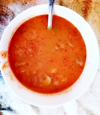 کنسرو لوبیا چیتی و قارچ