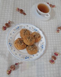 کوکی هویج و گردو