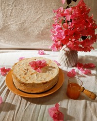 موس کیک هلو