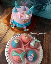 کیک تم دریایی