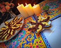 شیرینی_مغزدار_ کاراملی ورق بزن