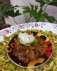 مربای پوست پسته