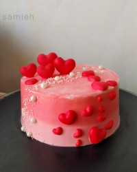 کیک سالگرد عقدمون (◍•ᴗ•◍)❤