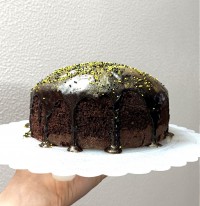 کیک قهوه فول شکلاتی