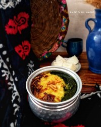 آش ترخینه با سیرابی
