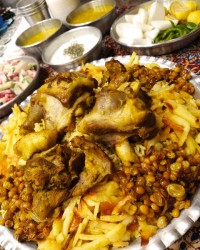 مفطح چلوگوشت عربی عید مفطح لحم