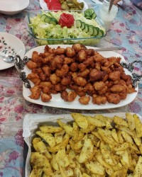 پاپ کرن مرغ جشن میلاد پیامبر اعظم