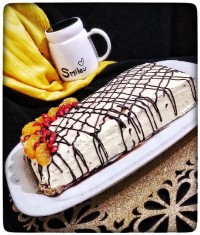 کیک ماربل از آیتمهای کلاس عصرانه استاد سراجی جان❤